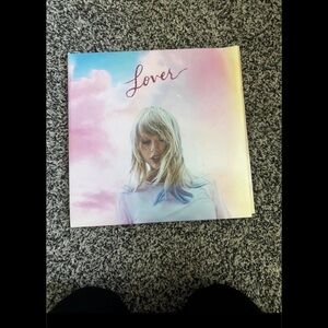 Taylor Swift Lover Vinyl - Pink, Blue, Cream